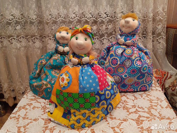 Кукла грелка на чайник