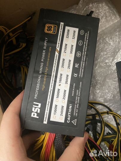 Блок питания для майнинг ферм асиков