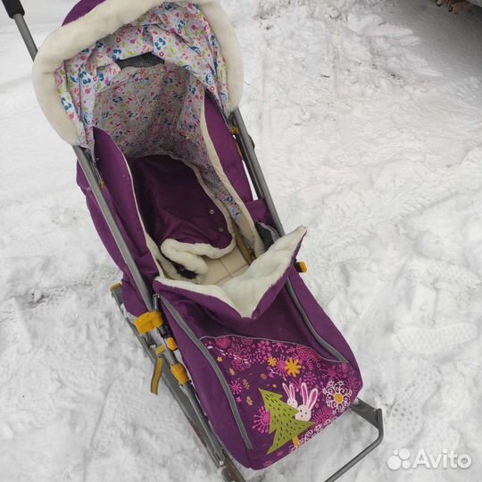 Санки коляска ника