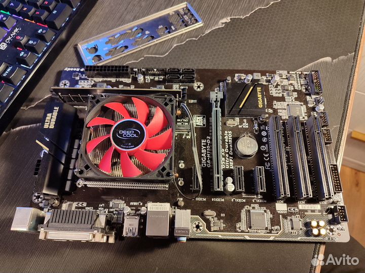 Комплект i3 6100 gigabyte GA H110 D3 8gb