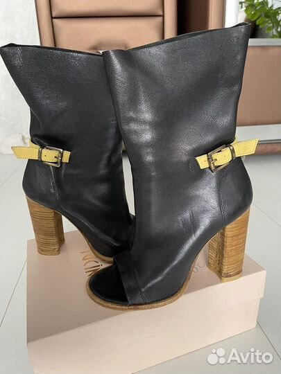 Ботильоны натуральная кожа, р. 38