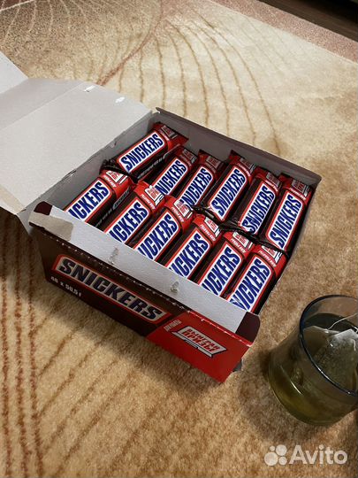 Snickers сникерсы поштучно