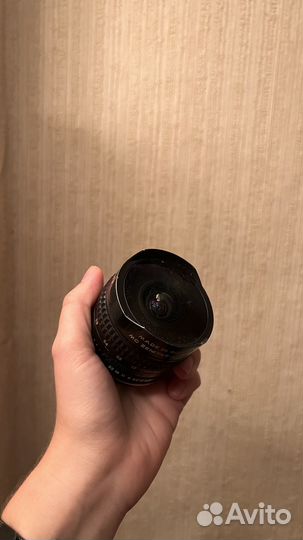 Фишай Зенитар на Canon (Zenitar)
