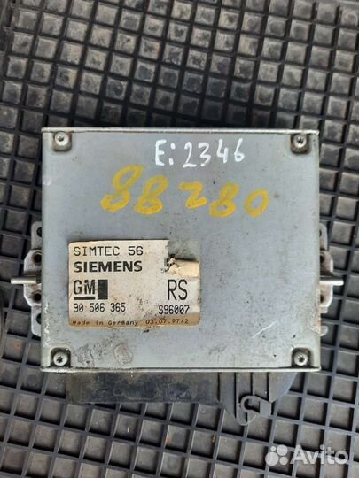 Эбу Opel vectra b