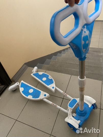 Инерционный самокат