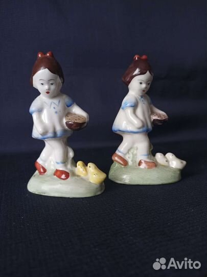 Статуэтка фарфор Бронницы 1950г