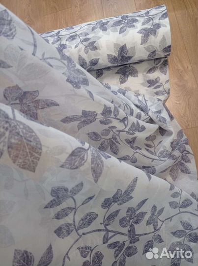 Тюль под лен, батист