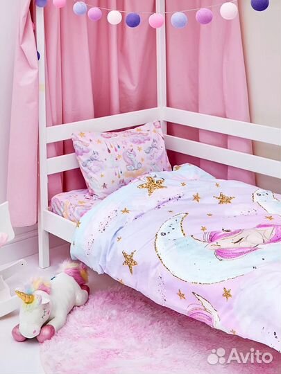 Постельное Juno Юниор Единороги