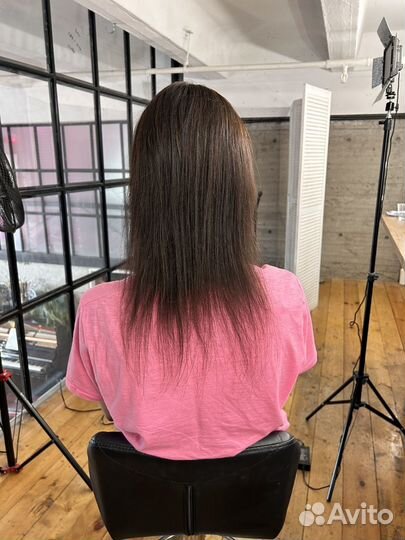 Ленточное наращивание волос