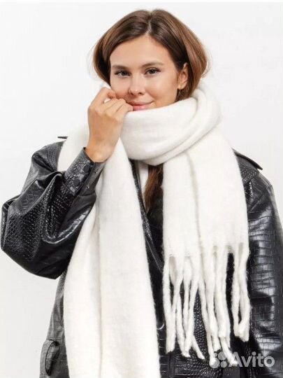 Шарф палантин тёплый