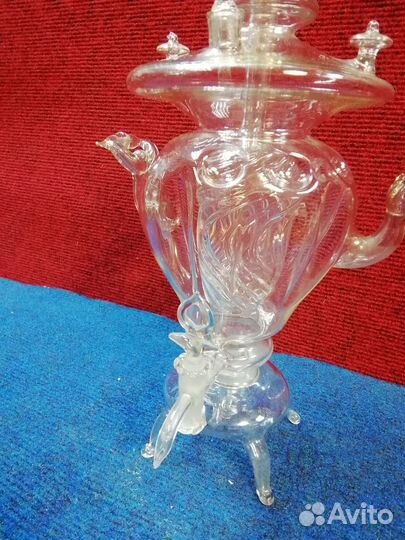 Самовар стеклянный СССР