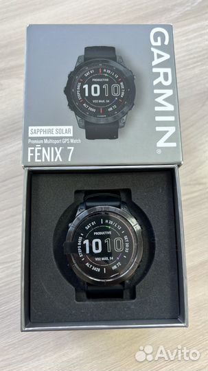 Gsrmin Fenix 7 Sapphire Solar 47mm DLC titanium