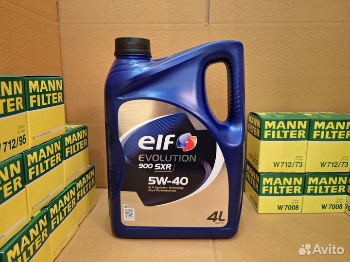 Моторное масло Elf 5w40