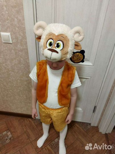 Новогодний костюм для мальчика Барашек