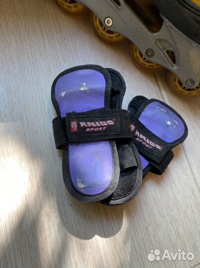 Роликовые коньки 34-37 универсальные