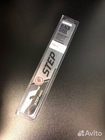 Новые лезвия step black steel ST edge на bauer