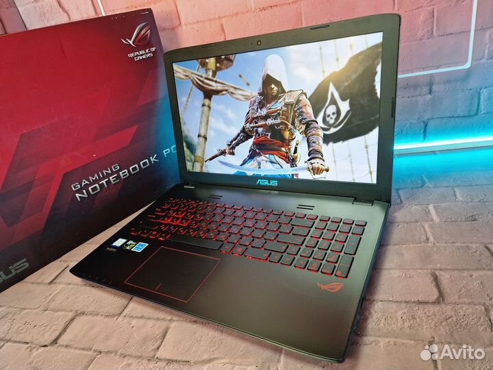 Ноутбук Asus Core i5 GTX950M SSD + 1Tb FullHD 15.6