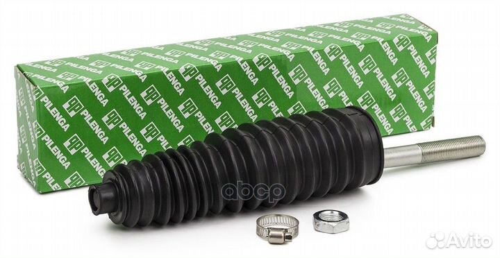 Тяга рулевая с пыльником и хомутом ts-p1168 PIL