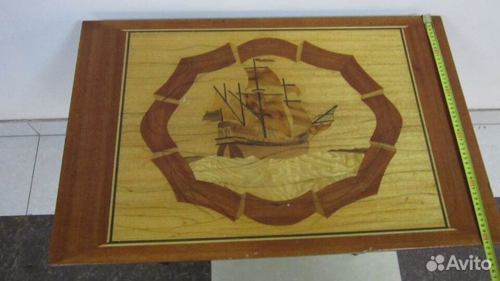 Винтажный Деревянный Журнальный Столик 