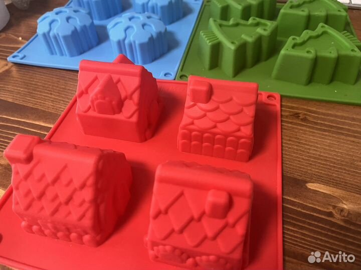 Новые Формочки силиконовые для выпечки
