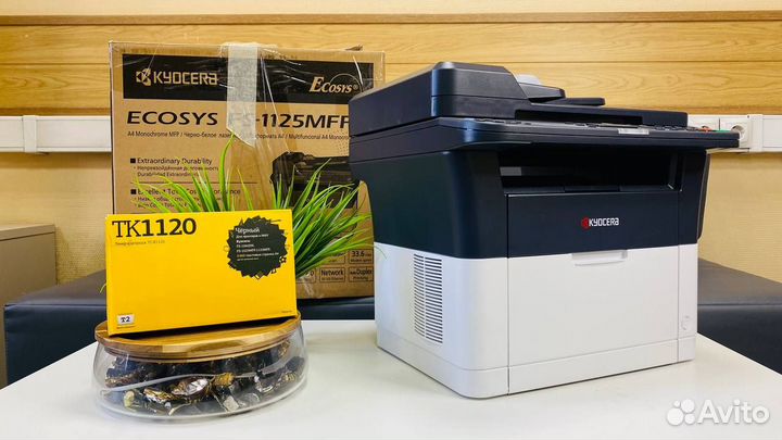 Мфу лазерное Kyocera FS-1125MFP
