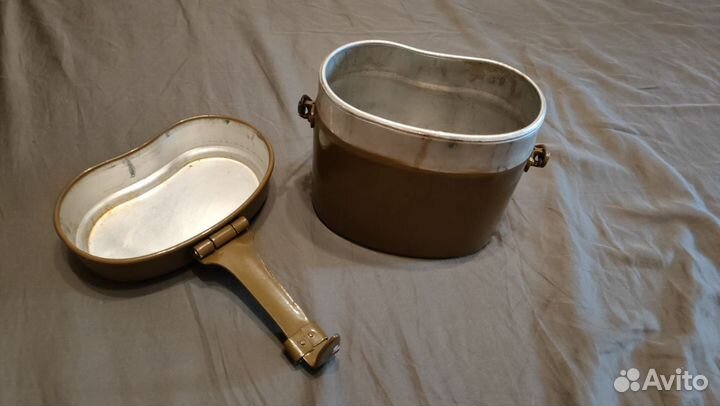 Котелок походный армейский, б/у