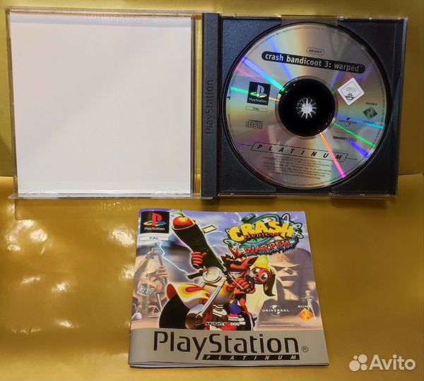 Crash bandicoot warped ps1