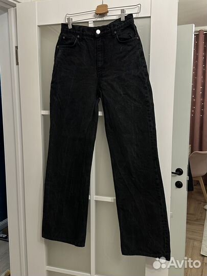 Джинсы zara wide leg 38