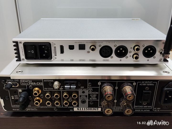 Комплект smsl d400es + denon pma CX-3