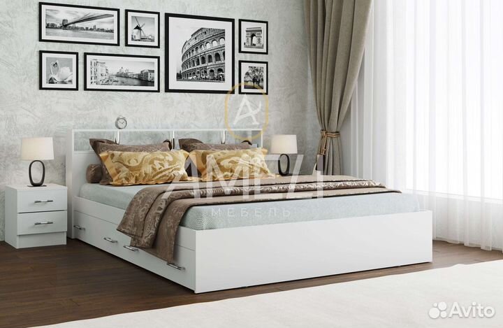 Кровать 160х200 см