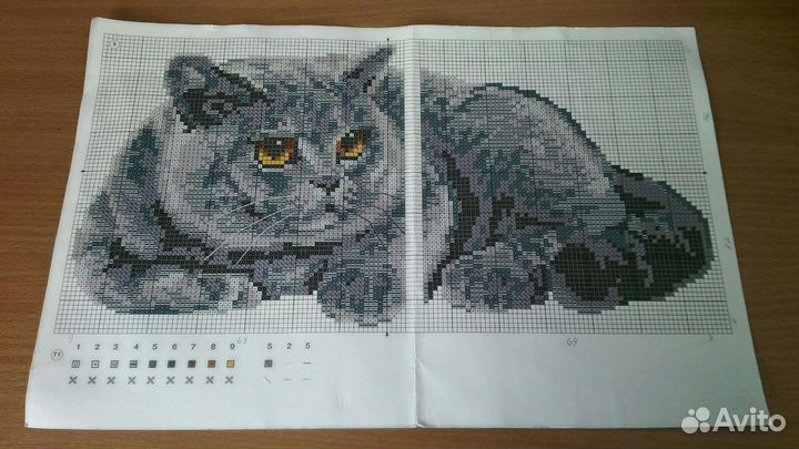 Схема для вышивания