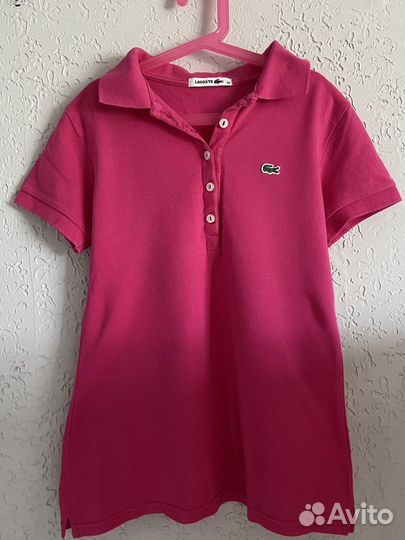 Lacoste polo женские