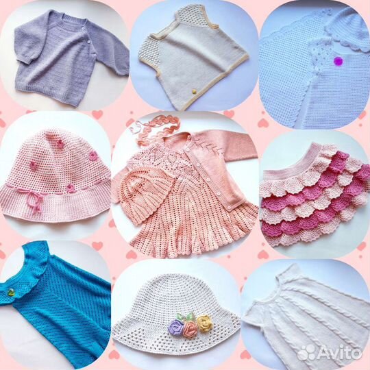 Вязание спицами и крючком на заказ