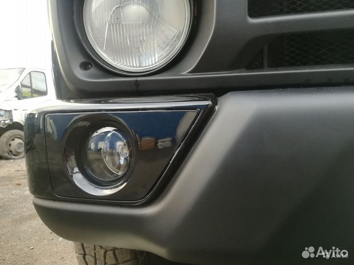 Бампер передний Нива 2121 Урбан под птф