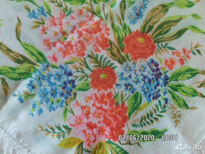 Шали старинные и платки