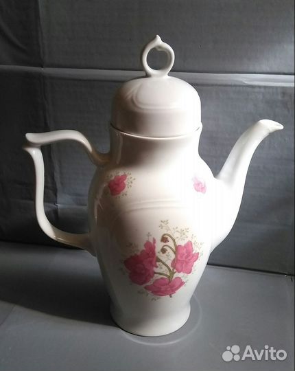 Чайник и блюдо ГДР Kahla