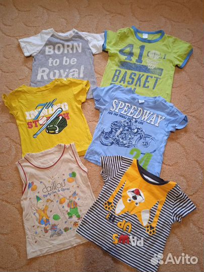 Пакет вещей для мальчика р. 1-3г