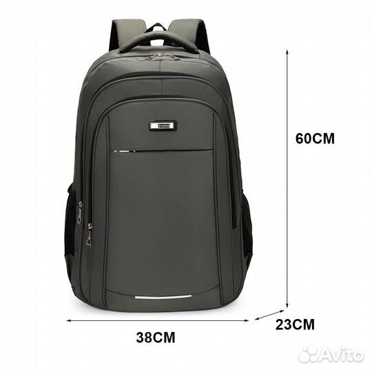 Большой деловой дорожный рюкзак объемом 50 л
