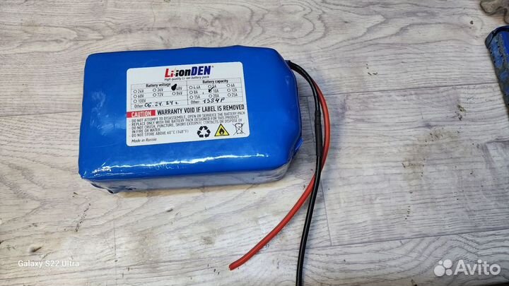 Аккумулятор 10ah 48v li-ion + SMART bms