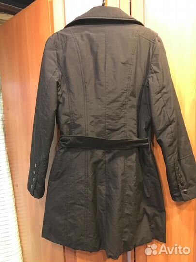 Плащ утепленный женский весна-осень 44-46