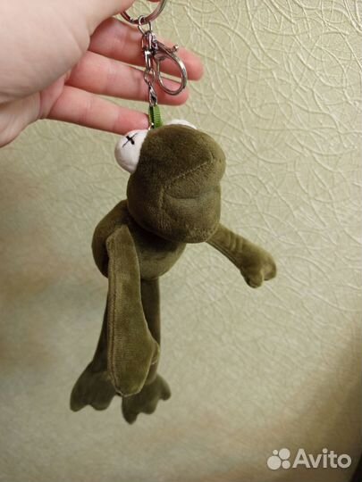 Брелок для ключей лягушка