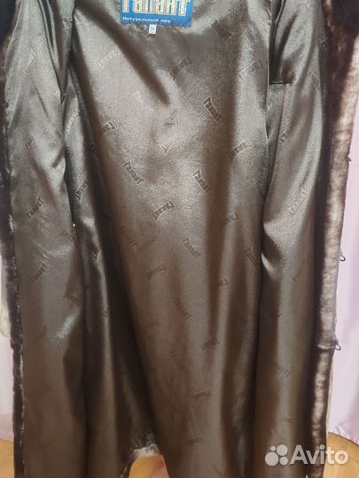 Шуба из мутона