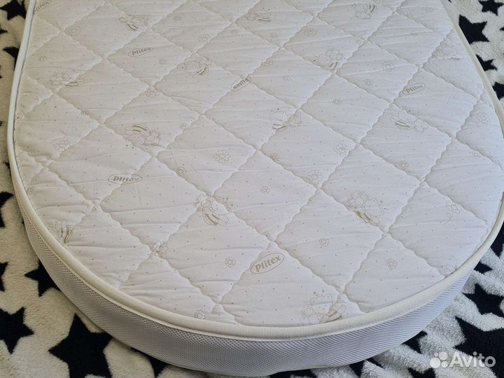 Матрас детский овальный