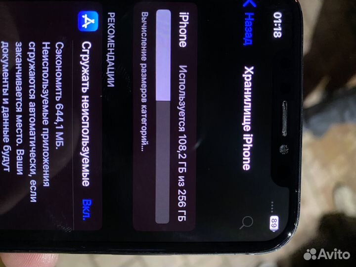 iPhone X, 256 ГБ