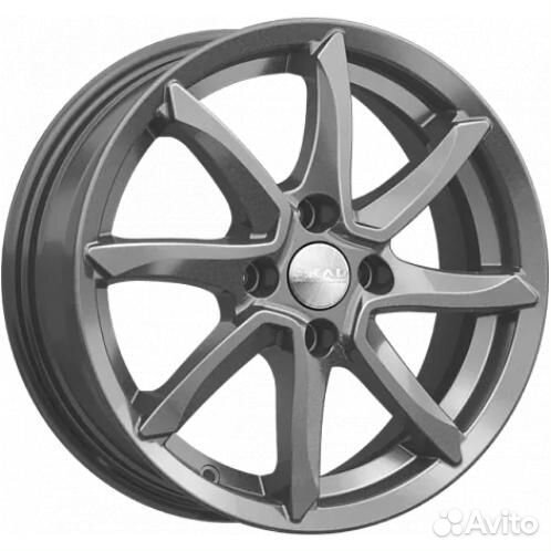 Диски Скад Осака 6x15 4*100 ET50 DIA60.1 Графит Литой