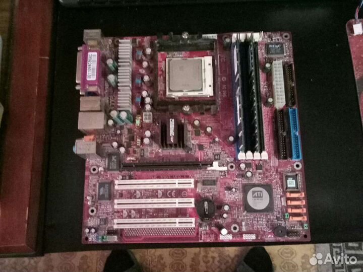 Материн. плата с процессором Socket Aмд939, LGA775