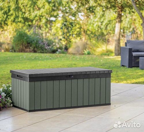 Сундук Darwin Box 380L зеленый