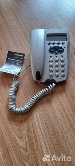 Стационарный телефон panasonic новый