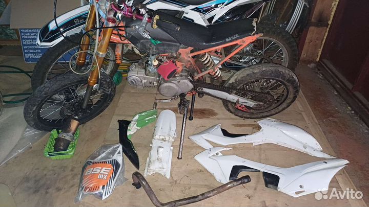 Питбайк на разбор