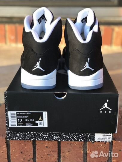 Кроссовки Nike Air Jordan 5 Oreo (Оригинал)